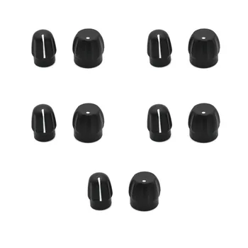5 סטים של בקרת ווליום הכפתורים Caps & Channel בורר ידיות כובעים עבור רדיו של מוטורולה GP320 GP330 GP340 CP200