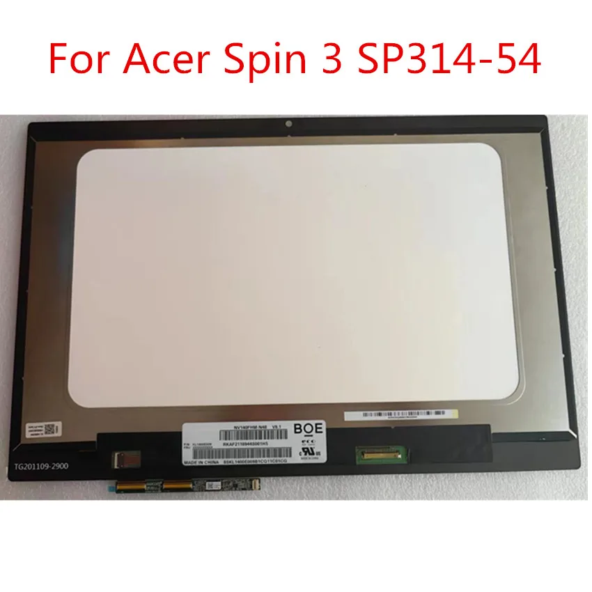 עבור Acer ספין 3 SP314-54 SP314-54N סדרה N19W2 SP314-54N-50W3 14.0