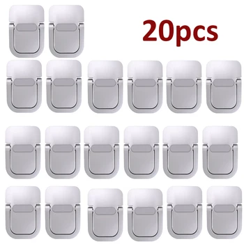 20Pcs אלומיניום נייד לעמוד על Macbook Pro אוויר Lenovo Thinkpad מחשב מחשבים ניידים מיני קירור לעמוד הרגליים על מקלדת המחשב מחזיק