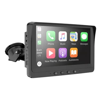 אוניברסלי 7 אינץ מסך מגע לרכב אלחוטית עבור Apple CarPlay לוח אנדרואיד רדיו Bluetooth נגן מולטימדיה