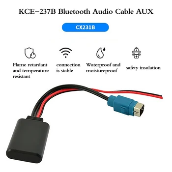 1Pc לרכב Bluetooth 5.0 אלחוטית מתאם המוזיקה אלפיני רדיו AUX כבל מתאם KCE-236B CDE9885 9887 כדי החכם