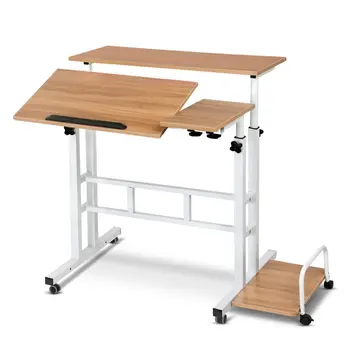 מחשב נייד השולחן הרמת שולחן מתקפל עומד שולחן חדר השינה ליד המיטה שולחן יחיד שולחן קטן