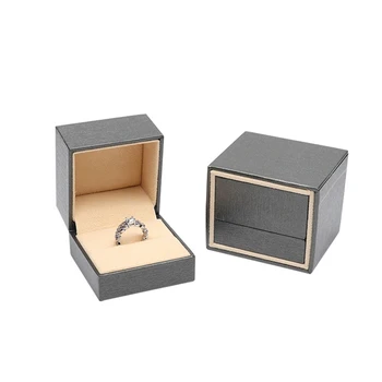 עיצוב קלאסי מתנה טבעת תליון קופסא Organizador עם מגירה חתונות תכשיטים אריזת תצוגה אחסון הסיטוניים