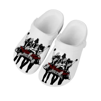 Babymetal להקת רוק פופ אופנה בית כפכפים מותאם אישית המים נעלי Mens Womens נער נעלי הסטפס לנשימה החוף חור נעלי בית