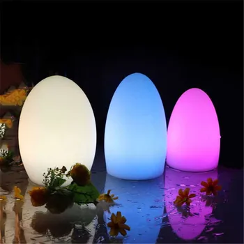 גן הובילו ביצה אור סגלגל מנורות דשא מלון השינה מנורת שולחן USB לטעינה אירוע מסיבת ערב בריכת שחייה תאורה