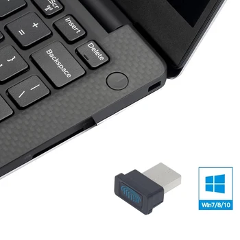 Mini USB קורא טביעות אצבע מודול זיהוי מכשיר עבור Windows 10 11 שלום אבטחה ביומטרית מפתח 360 קשר