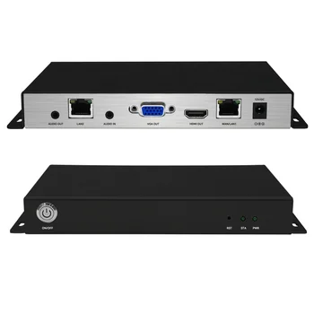 H. 265 4K30 HDMI VGA וידאו המקודד תמיכת RTSP/RTMP/RTMPS/SRT IP UDP המקודד מפענח