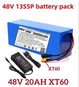 48 V 18650 20AH 13S5P batería דה iones דה litio פארא bicicletas eléctricas ebike 2000W קון cargador 30A BMS + envío gratuito