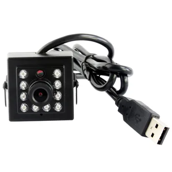 ELP 1080P CMOS OV2710 פריימים גבוה 30fps/60fps/120fps מיני אינפרא אדום IR USB מצלמת אינטרנט מצלמה 2MP עבור כספומט ,קיוסק,המכונה מערכת ראייה