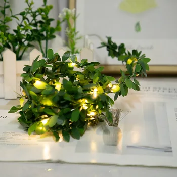 עץ חג מולד קישוט פיית אורות מחרוזת חוטי נחושת אורות חתונה אורות אווירה של מסיבה אורות קטנים 