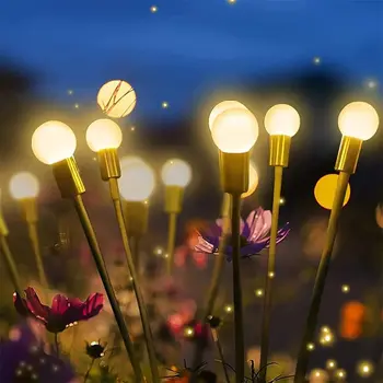 ZK20 הוביל את הגחליליות מנורה סולארית חיצונית אור קישוט הגן עמיד למים גן הביתה הדשא זיקוקים אור קומה שנה החדשה חג המולד