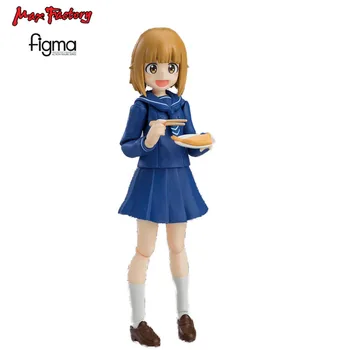 100% מקורי מקורי במלאי מקס מפעל Figma 510 Tsurugi החינה Hokago Teibo Nisshi PVC דמות אנימה מודל צעצועים מתנה