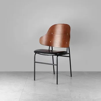 שקוף בסלון נורדי כיסאות בחדר האוכל טרקלין השינה משרד גיימר השולחן עיצוב הכיסא מעצב רהיטים Muebles