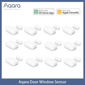 Aqara חכם הדלת חלון החיישן אלחוטית Zigbee מיני חיבור חכם הדלת חיישנים לעבוד עם Mi הביתה APP עבור HomeKit