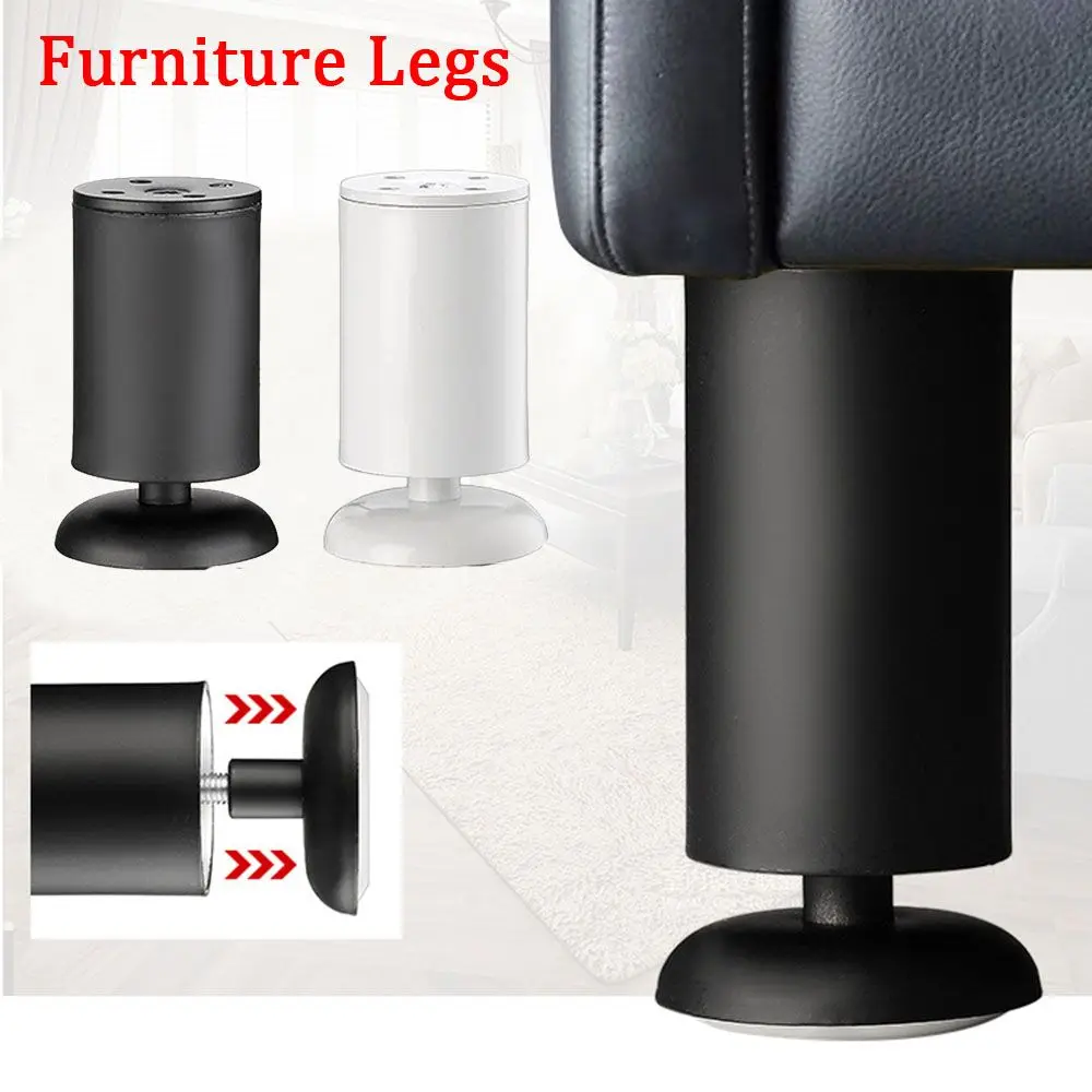 מתכוונן הרגליים רהיטים גובה פחמן פלדה שולחן מטר ספה נפתחת למיטה הרגל החלפת הכבדות הביתה Supplie רהיטים חומרה - 0