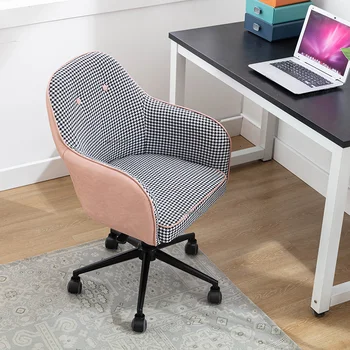 נורדי הלו בד למשרד כסאות משרד רהיטים פשוטים שולחן העבודה משענת הכסא המסתובב להרים את משענת יד כיסא המחשב