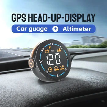 H600G המכונית האד Head-Up Display GPS מד מהירות מהירות אזהרה גובה המכשיר מתאים לכל רכב מד מהירות עבור המכונית.
