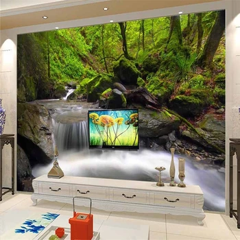 beibehang מותאם אישית בכל גודל 3D נוף נוף חדר שינה טלוויזיה טפט הרקע לקישוט הבית טפט תמונה טפט