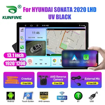13.1 אינץ רדיו במכונית עבור יונדאי סונטה שנת 2020 LHD UV לרכב DVD ניווט GPS סטריאו Carplay 2 Din מרכז מולטימדיה אנדרואיד אוטומטי