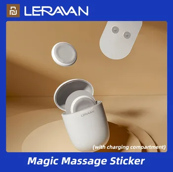 Leravan קסם עיסוי מדבקות עשרות בתדר נמוך דחף לעיסוי גוף מלא שרירים להירגע טיפול לעיסוי עם טעינה מקרה