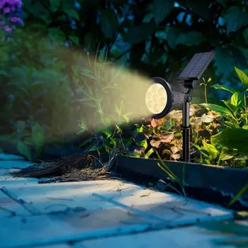 LED סולארית דשא מנורת ספייק אור לשלוט עמיד למים חיצוני גינה נוף