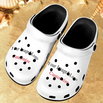 מותאם אישית שלך/עיצוב לוגו/טקסט/שם נשים סנדלים בקיץ נעליים שטוחות נעלי בית עבור נערות נעלי נשים אישה שירותים שקופיות