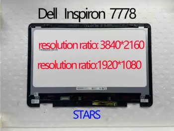 מקורי מבית Dell Inspiron 17 7778 7779 מחשב נייד 17.3 אינץ LCD מסך הרכבה מסך מגע עם מסגרת FHD UHD החלפת