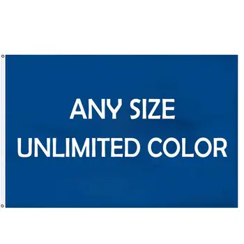 מותאם אישית 60x30cm דגל פרסום הלוגו של קבוצת הספורט המקורה Ourdoor מועדון הדפסת מסך עם צבעי קישוט קידום
