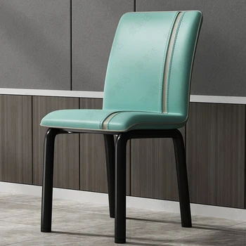 יוקרה קפה כסאות האוכל איפור הסלון המטבח הנורדי מעצב סלון כסאות מודרניים Sillas De Comedor הביתה FurnitureLJYXP