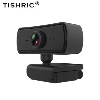 TISHRIC מצלמת 1080P USB מצלמת 1080P מצלמת אינטרנט למחשב מצלמת אינטרנט באיכות Full HD, מצלמת אינטרנט עם מיקרופון מצלמת אינטרנט למחשב