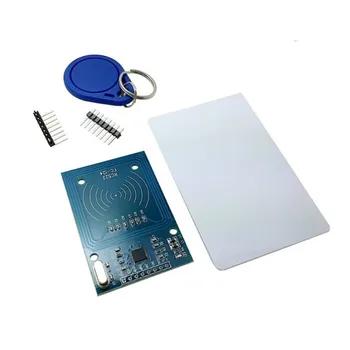 איכות גבוהה MFRC-522 RC522 RFID NFC Reader RF-IC כרטיס השראי חיישן מודול עבור Arduino מודול + S50 NFC כרטיס + NFC מקש הטבעת