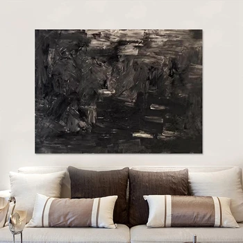 תקציר עבודת יד מרקם יצירות אמנות הציור בד רול המודרני קישוט חדר השינה הגעתו האחרונה הקיר תמונה אמנות ממוסגרים
