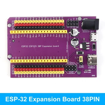 ESP32 פיתוח המנהלים USB 38Pin TYPE-C/מיקרו פיתוח מודול NodeMCU-32S Lua WiFi Bluetooth תואם-GPIO הרחבת הלוח