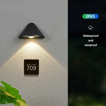 5W LED אור הקיר חיצוני מקורה אטימות IP65 מרפסת גן מנורת קיר מנורות קיר מרפסת מרפסת קישוט התאורה מנורה