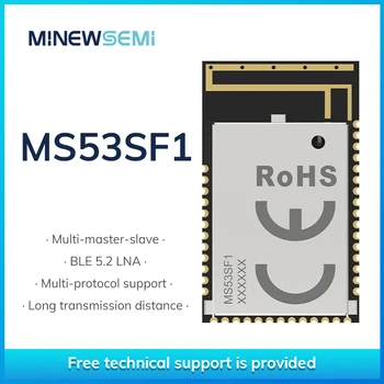 Minewsemi KC מוסמך BlueNRG-355M MS53SF1 רב-אדון-עבד Bluetooth 5.2 זוג PCB מודול