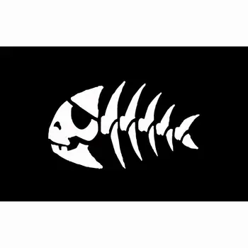90*150 סנטימטרים דגל פירטים של Stede בונט פיראט דגים הדגל של כריסטופר Condent דגל לקישוט