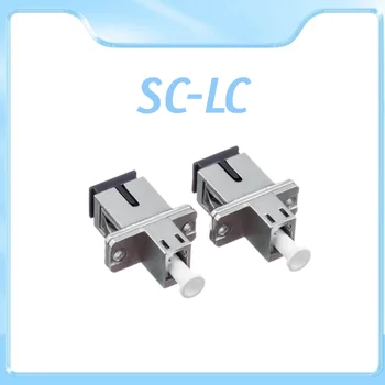SC-LC סיבים אופטיים מצמד סיב אופטי מתאם lc-sc single-mode אוגן אופטי הלחמת חוט מחבר ממיר