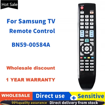 ⭐⭐ZF חל על AA59-00584A AA59-00585A BN59-00584A שלט רחוק מתאים עבור Samsung Smart 3D LCD LED HDTV TV