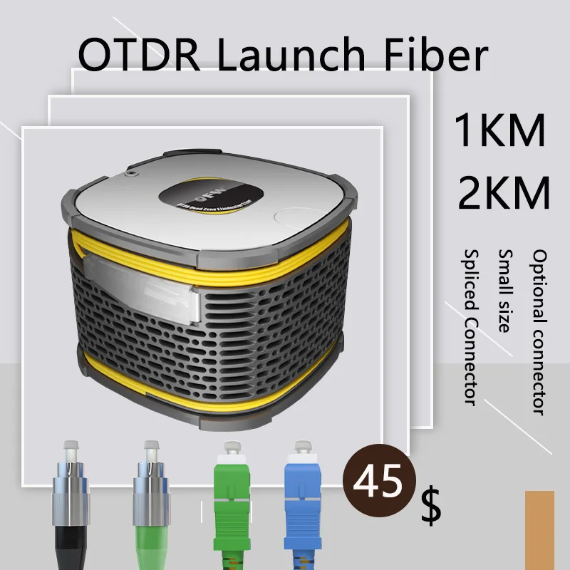 נייד Mini OTDR להשיק ממיר כבלים 1 ק מ/2 ק 
