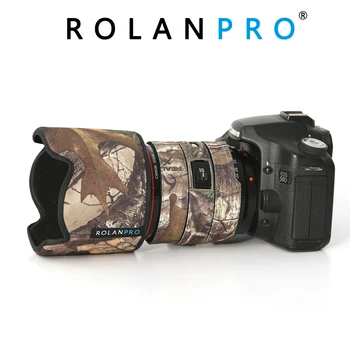 ROLANPRO עדשת המצלמה המעיל הסוואה עבור Canon EF 24-70mm f2.8L USM עדשת כיסוי מגן עבור Canon SLR עדשות הגנה במקרה