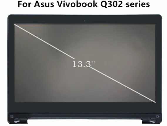 עבור ASUS Q302LA Q302L Q302UA Q302U HD LCD דיגיטלית מסך מגע הרכבה - 0