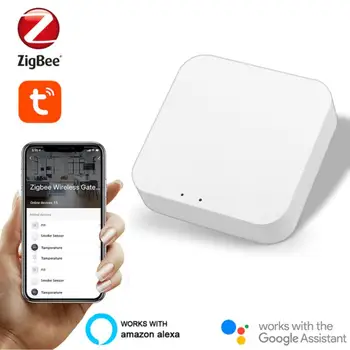חדש Tuya ZigBee 3.0 חכמה שער Hub חכם החיים בבית גשר אלחוטית Multi Mode שער רשת עבודה עם אלקסה הבית של Google