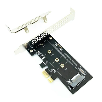 NVME מתאם PCI-E 3.0 x1 M. 2 NVMe מ ' מפתח חריץ ממיר עם פרופיל נמוך הסוגר על Samsung PM961 960EVO SM961 PM951 M2 SSD