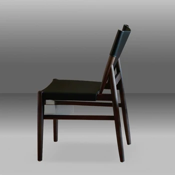 אירועים מעצבים טרקלין כיסא האוכל יוקרה נורדי איטלקית אחת כיסאות עץ להירגע Chaises דה סלון ריהוט הבית WXH35XP