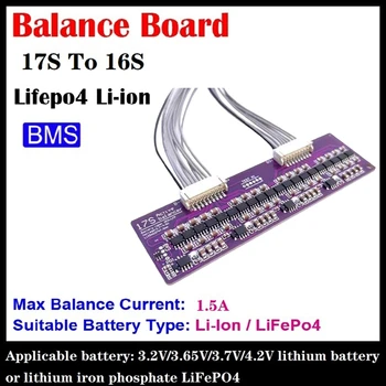 17 1.5 אמפר Lifepo4 משולש Li-Ion Battery Pack הנוכחי גבוה העברת האנרגיה פעיל השוואת תואם עם 16 1.5 A