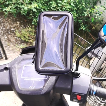 אופנוע אופניים מחזיק טלפון אוניברסלי נייד אופניים MTB הכידון הר העריסה התיק עבור iPhone 11 X Xs מקס 8 7 פלוס Samsung