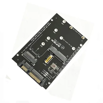 סיטונאי M. 2 NGFF MSATA SSD כדי SATA 3.0 מתאם 2 ב 1 ממיר כרטיס למחשב נייד Dropshipping