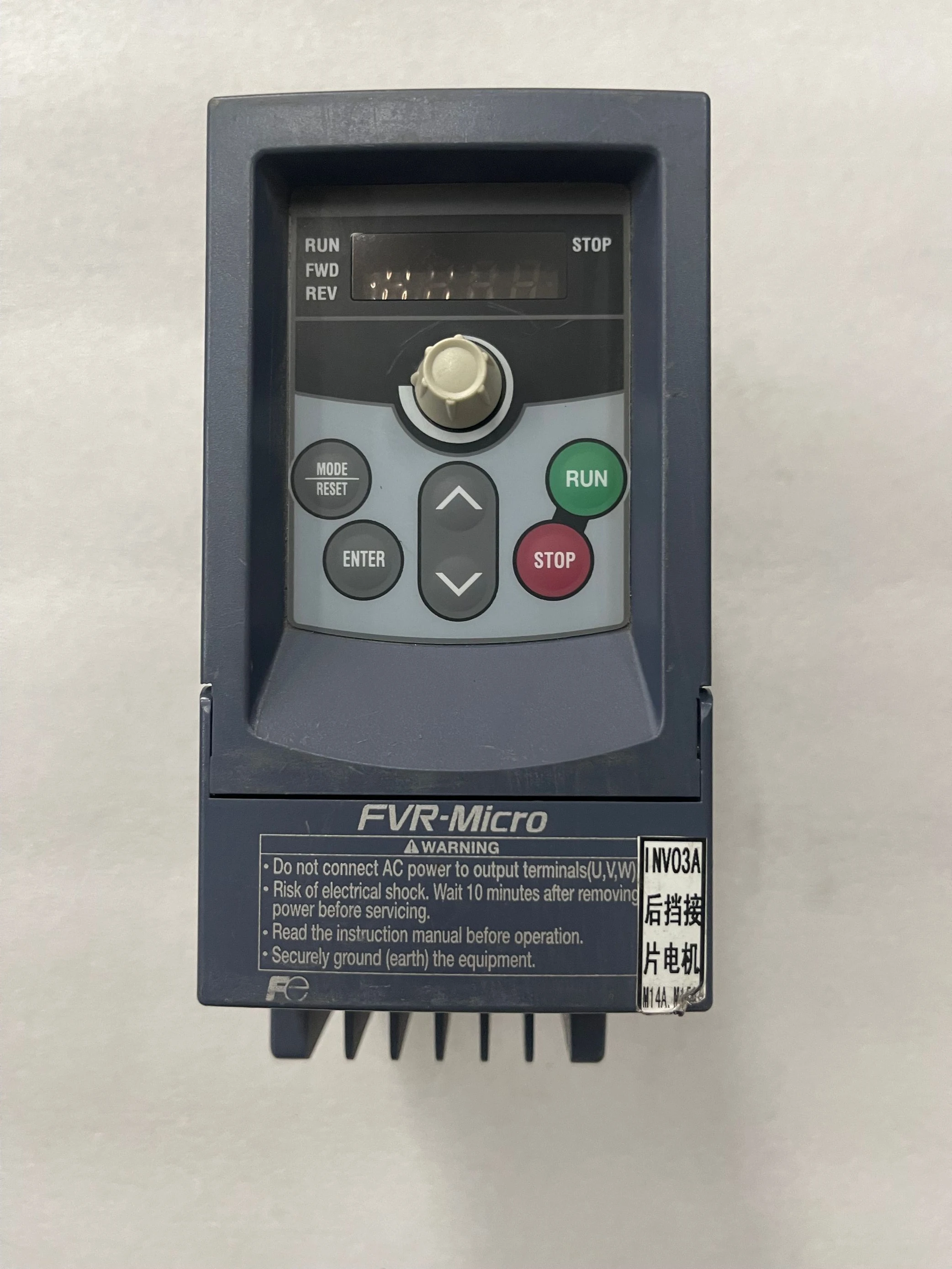 FVR0.4S1S-7C 0.4 KW 220V בדיקת אישור משלוח - 0