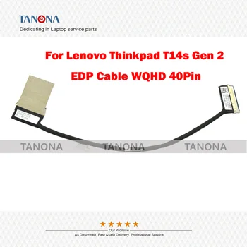 מקורי חדש 5C11C12514 DC02C00PQ20 SC10Z23783 עבור Lenovo Thinkpad T14s Gen 2 WQHD LCD EDP Lvds Cable Wire 40Pin