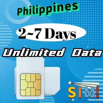 3-In-1 נתונים כרטיס ה-SIM עבור 2 5 6 7 ימי טלפון נייד נתונים כרטיס ה-SIM כרטיס 4G מפעיל נדידת נתונים עבור נסיעות פיליפינים